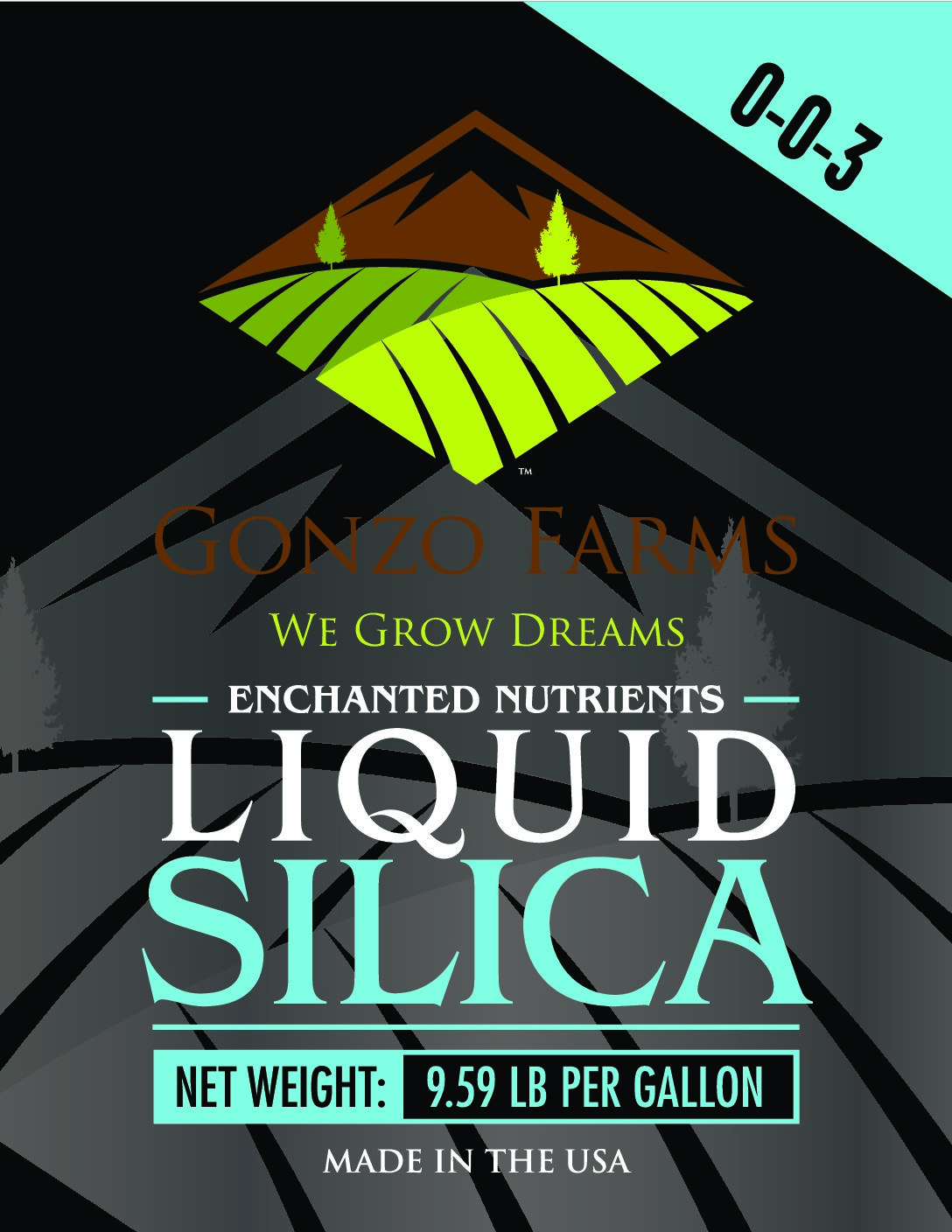 Enchanted Liquid Silica 0-0-3 W/ 7.2% Bio-Available Silica